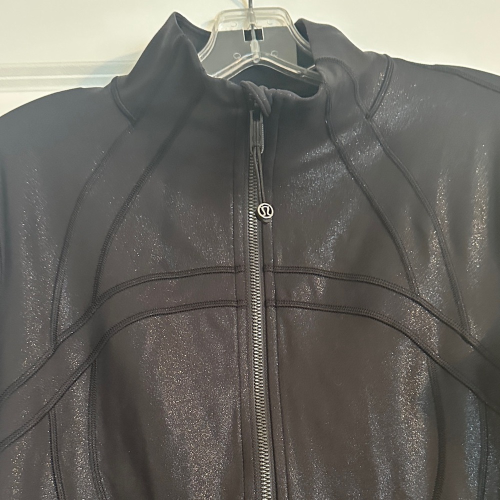 NWT- lululemon Define Jacket - Black Shimmer